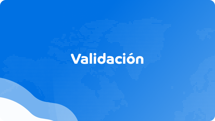 Validación